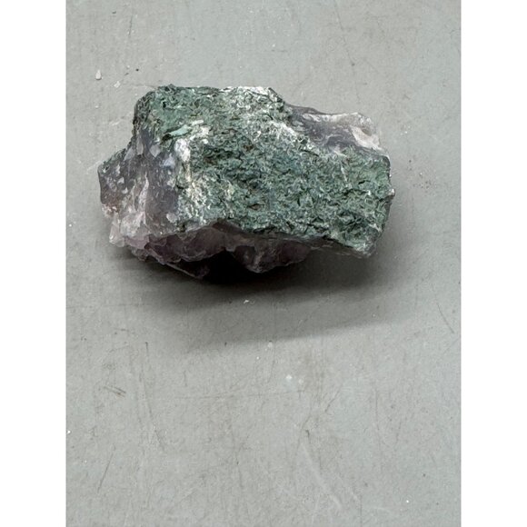 Raw Amethyst & Green Quartz Crystal Mineral Specimen For Collectors Display READ - Picture 5 of 9